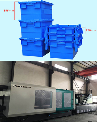 정밀 1800 톤 주입형조각 기계 난방력 1-50 KW 클램핑 힘 100-1000 mm